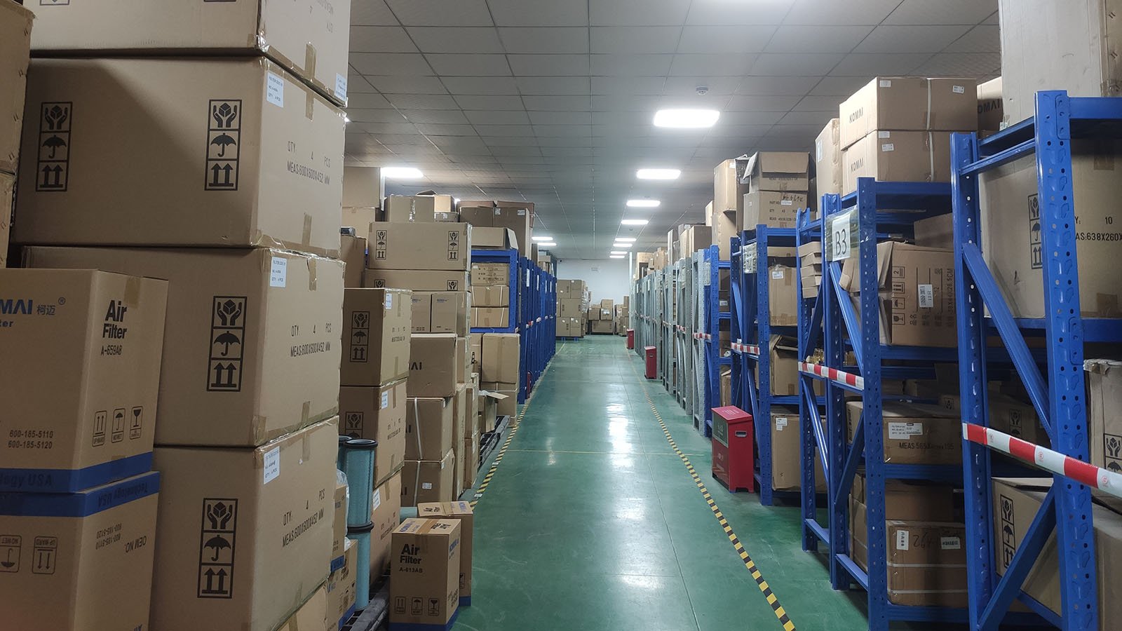 Winschen 1800sqm Equipment Parts Storage Facility