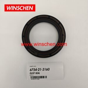 6754-21-3160 Crankshaft Front Oil Seal for Komatsu PC240 PC290 WA320 WA380 6D107 Engine