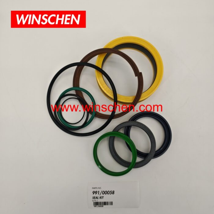 991/00058 Boom Lift Cylinder Seal Kit for JCB 520-2HL 520-4HL Telehandlers