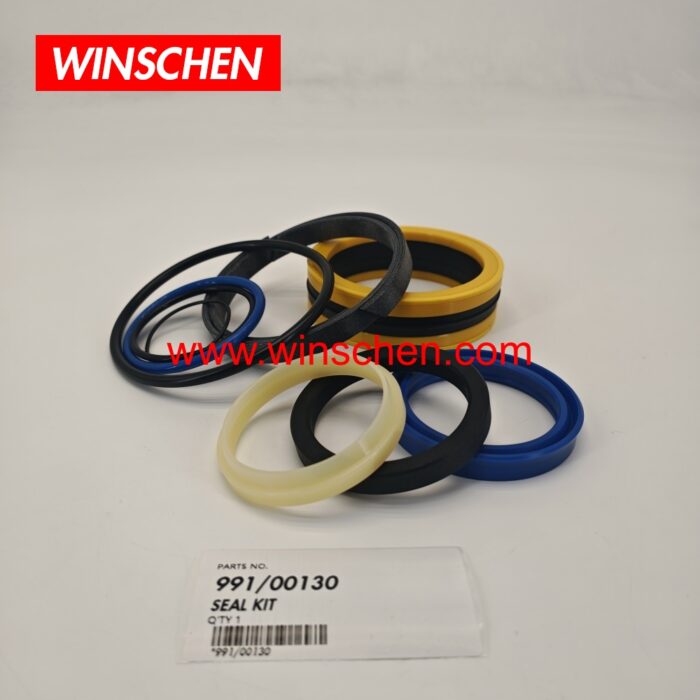 99100130 (5) 991/00130 Boom Lift Cylinder Seal Kit (110mm Bore x 60mm Rod) for JCB 3CX 4CX 505-19 Telehandler
