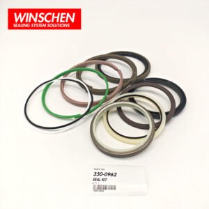 350-0962 Boom Cylinder Seal Kit for Caterpillar Excavators 320D 320D2 323D - gallery image 2