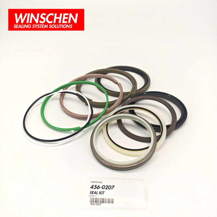 456-0207 BUCKET CYLINDER SEAL KIT 3 456-0207 Bucket Cylinder Seal Kit for Caterpillar Excavators 320D 320E 323D - gallery image 3