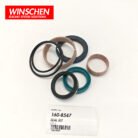 160-8547 Caterpillar Hydraulic Cylinder Seal Kit components front view