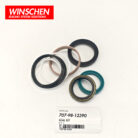 707-98-12390 Komatsu Boom Cylinder Seal Kit components front view