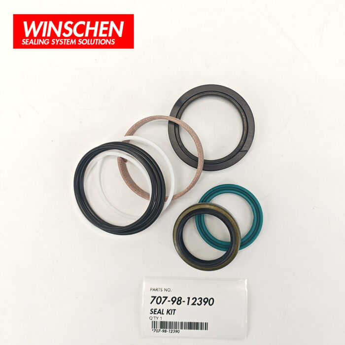 707-98-12390 CYLINDER SEAL KIT 707-98-12390 Boom Cylinder Seal Kit for Komatsu PC16R & PC18MR Mini Excavators