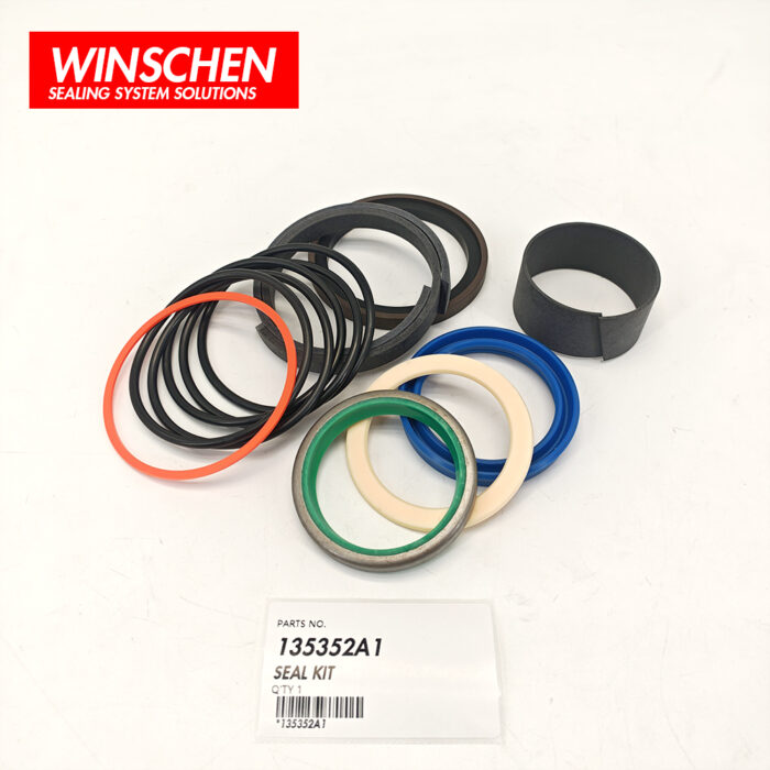 135352A1 Left Cylinder Seal Kit for Case 580M 580SM 590SM 580LE 580SLE