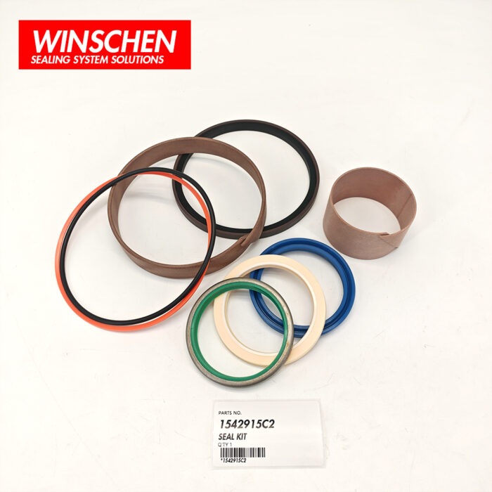 1542915C2 Backhoe Dipper Cylinder Seal Kit for Case 1150E 1150G 1150H 1150H-IND 1150K - 2 1542915C2 Backhoe Dipper Cylinder Seal Kit for Case 1150E 1150G 1150H 1150H-IND 1150K