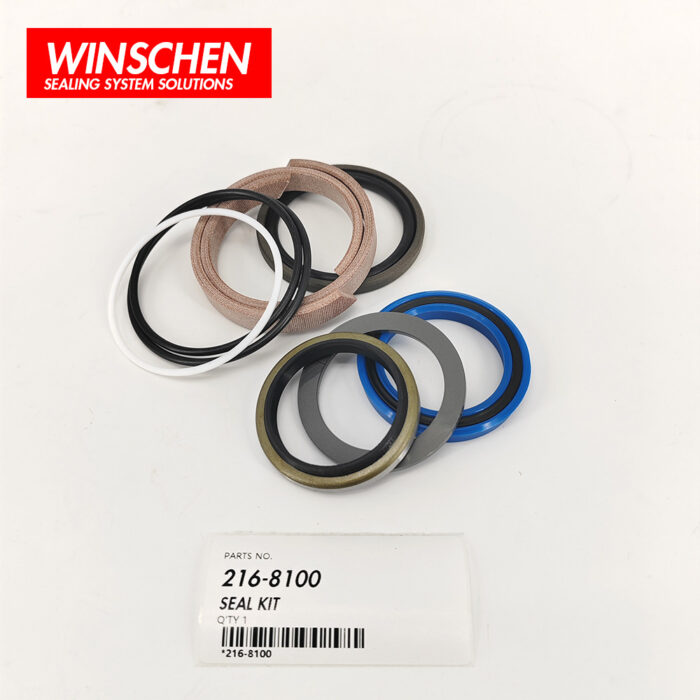 216-8100 Hydraulic Bucket Cylinder Seal Kit Components 216-8100 hydraulic bucket cylinder seal kit components for Caterpillar 304