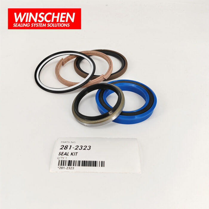 281-2323 Hydraulic Arm Cylinder Seal Kit Components 281-2323 hydraulic arm cylinder seal kit components for Caterpillar mini excavators