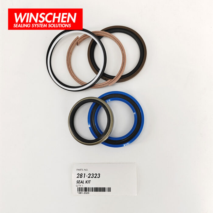 281-2323 Seal Kit for Caterpillar Mini Excavator Arm Cylinder Repair 281-2323 seal kit for Caterpillar mini excavator arm cylinder repair