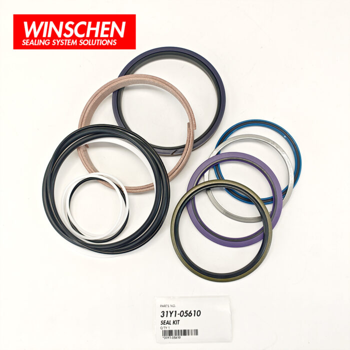 31Y1-05610 Bucket Cylinder Seal Kit for Hyundai R200LC, R200W2 & R210ECONO Excavators