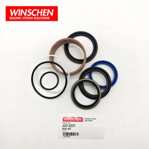 335-8231 Stabilizer Cylinder Seal Kit for Caterpillar 424B 424B HD 424B2 Backhoe Loaders