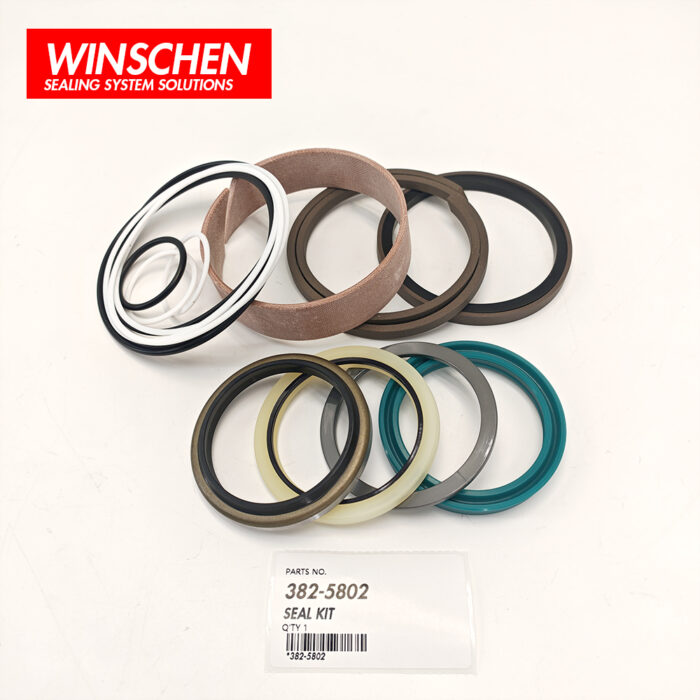 382-5802 Hydraulic Stick Cylinder Seal Kit for Caterpillar 308E CR