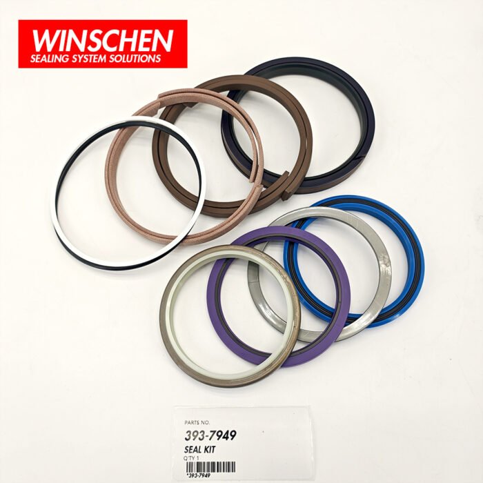 393-7949 Caterpillar Arm Cylinder Seal Kit replacement product image