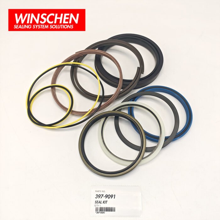 397-9091 ARM CYLINDER SEAL KIT 2 397-9091 Caterpillar Stick Arm Cylinder Seal Kit product image