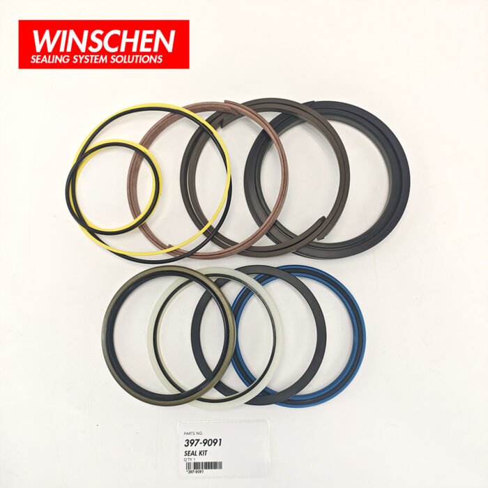 397-9091 ARM CYLINDER SEAL KIT 4 397-9091 Hydraulic Stick Cylinder Seal Kit for Caterpillar excavators