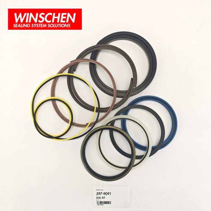 397-9091 ARM CYLINDER SEAL KIT 397-9091 Stick / Arm Cylinder Seal Kit for Caterpillar 320D 320D2 Excavators