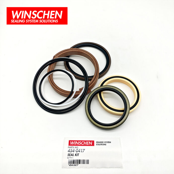 454-0417 Boom Swing Cylinder Seal Kit for Caterpillar 424B 424B HD 424B2 Backhoe Loaders product image 2 454-0417 Boom Swing Cylinder Seal Kit for Caterpillar 424B 424B HD 424B2 Backhoe Loaders product image 2