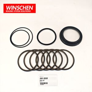 585-2858 Caterpillar swivel joint seal kit components