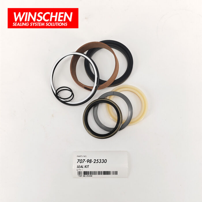 707-98-25330 BLADE CYLINDER SEAL KIT (5) 707-98-25330 WINSCHEN replacement Blade Side Shift Cylinder Seal Kit