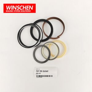 707-98-26560 Boom Cylinder Seal Kit for Komatsu PC40-7 PC40R-7 PC40T-7 Excavators