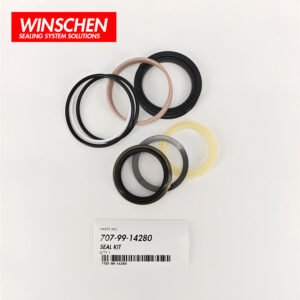 707-99-14280 Steering Cylinder Seal Kit for Komatsu WA100 WA120 WA150 WA180 Wheel Loaders