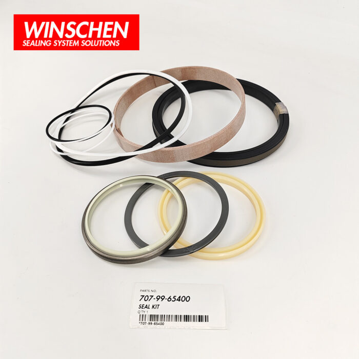 707-99-65400 LIFT CYLINDER SEAL KIT 4 707-99-65400 aftermarket seal kit components for Komatsu WA450 WA470