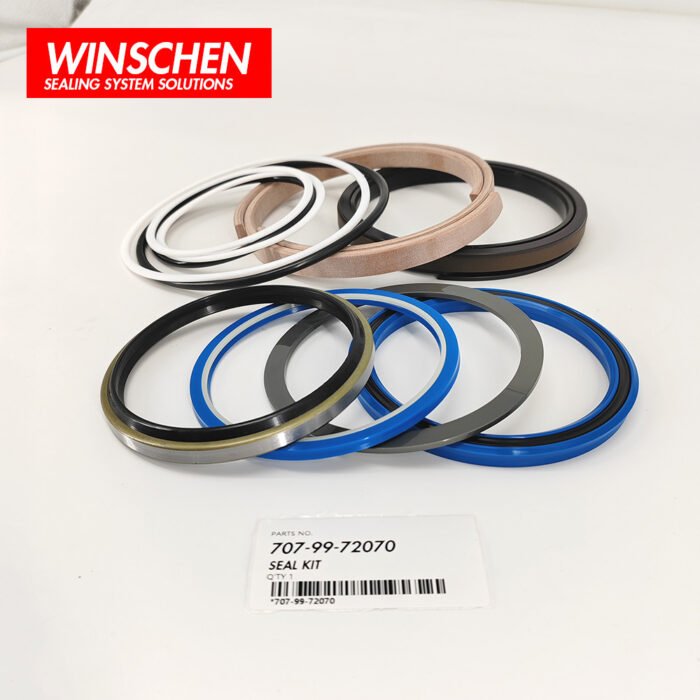 707-99-72070 BUCKET CYLINDER SEAL KIT 3 707-99-72070 Hydraulic Bucket Cylinder Seal Kit for PC490 PC490LC