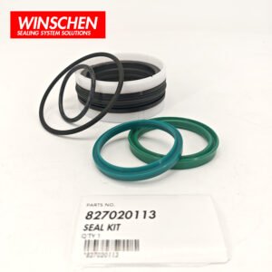 827020113 bucket cylinder seal kit for Komatsu WB97S-2, WB140-2 & WB150-2 backhoe loader