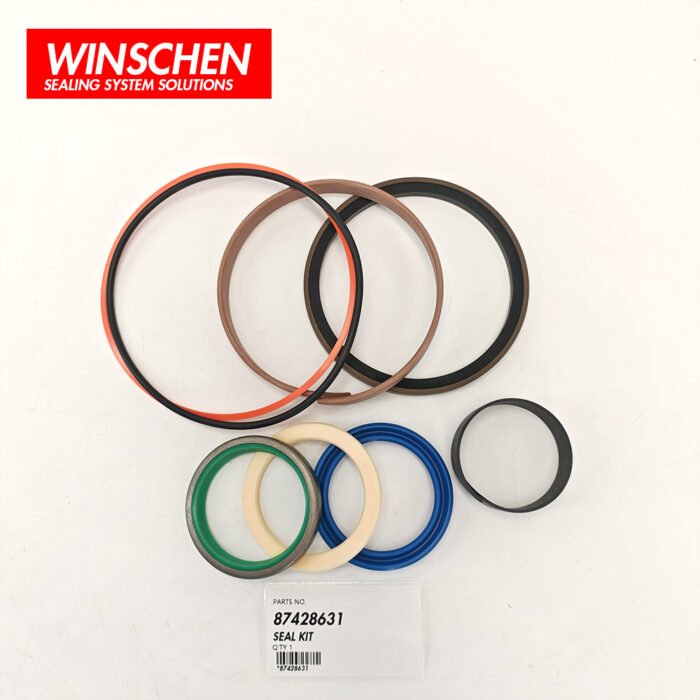 87428631 Swing Cylinder Seal Kit for New Holland B100B B100BLR B100BTC B110 B110 TIER 3 - 5 87428631 Swing Cylinder Seal Kit for New Holland B100B B100BLR B100BTC B110 B110 TIER 3