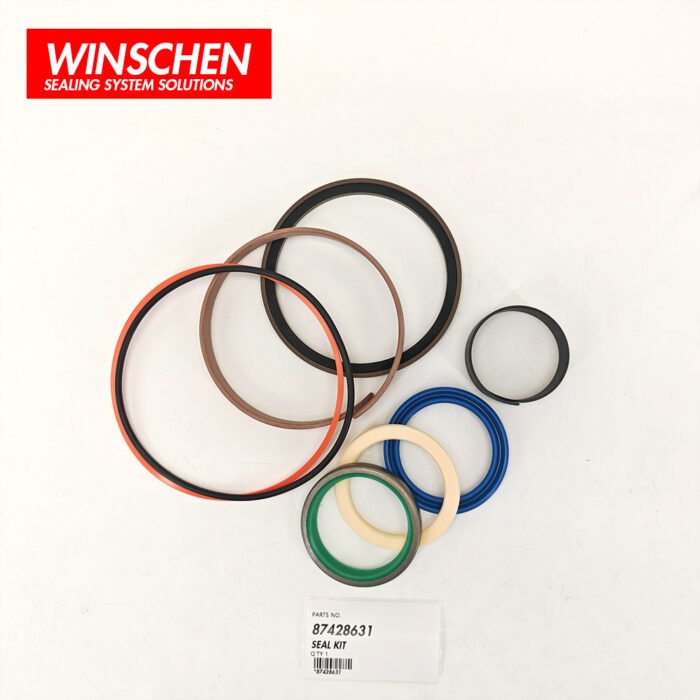 87428631 Swing Cylinder Seal Kit for New Holland B100B B100BLR B100BTC B110 B110 TIER 3 87428631 Swing Cylinder Seal Kit for New Holland B100B B100BLR B100BTC B110 B110 TIER 3