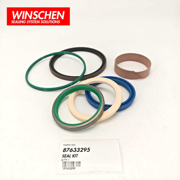 87633295 Hydraulic Ditching Cylinder Seal Kit for New Holland B110 B110 TIER 3 B115 B115 TIER 3 B95 - 3 87633295 Hydraulic Ditching Cylinder Seal Kit for New Holland B110 B110 TIER 3 B115 B115 TIER 3 B95