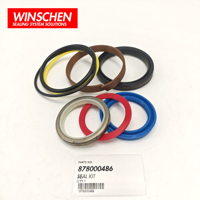 878000486 SHOVEL LIFTING CYLINDER SEAL KIT 3 878000486 WINSCHEN aftermarket hydraulic cylinder seal kit image 3