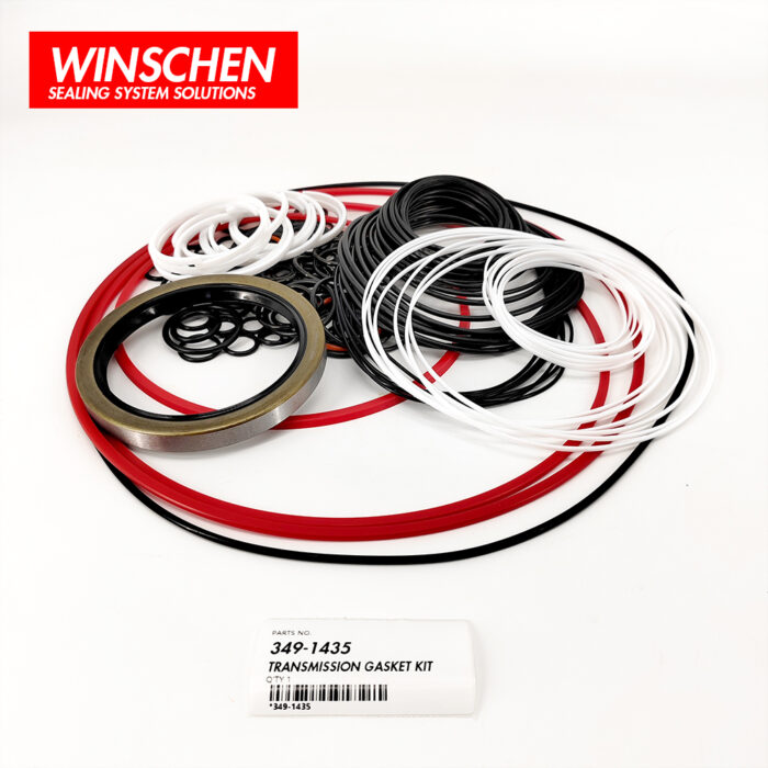 349-1435 TRANSMISSION OVERHAUL SEAL KIT 349-1435 Transmission Overhaul Gasket Kit for Caterpillar 14 16 18 Motor Graders