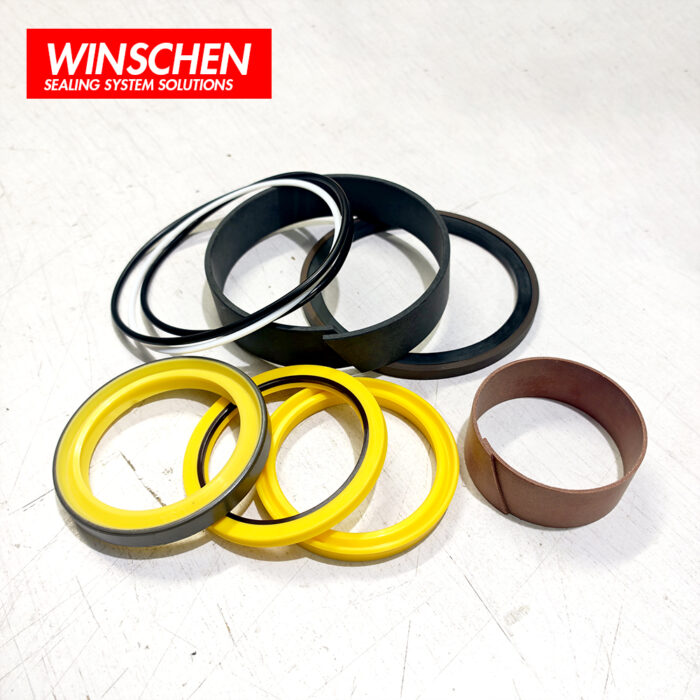 229-7194 Arm Cylinder Seal Kit 3 WINSCHEN 229-7194 arm cylinder seal kit for Caterpillar 416D 420D 424D backhoe loaders - product image 3