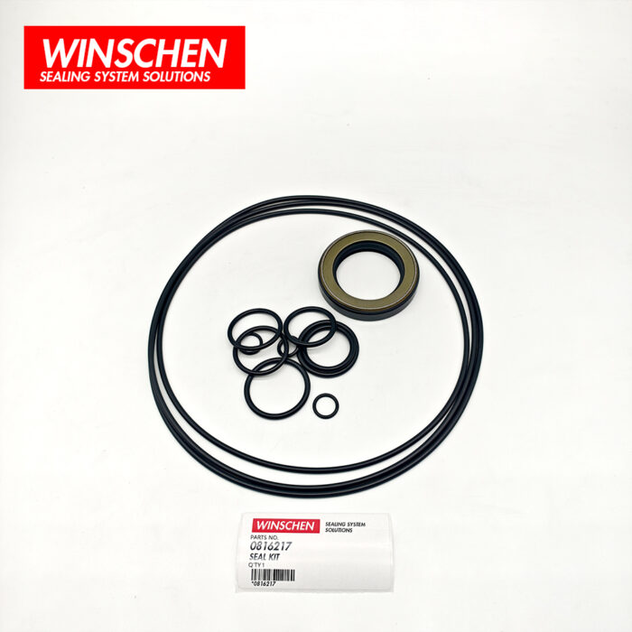 0816217 SWING MOTOR SEAL KIT 3 WINSCHEN 0816217 swing motor seal kit for Hitachi equipment, product photo 3