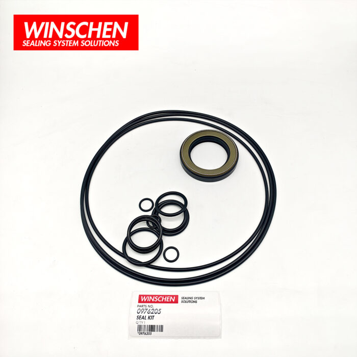 0976205 SWING MOTOR SEAL KIT 3 WINSCHEN 0976205 swing motor seal kit for Hitachi and John Deere excavators, product photo 3