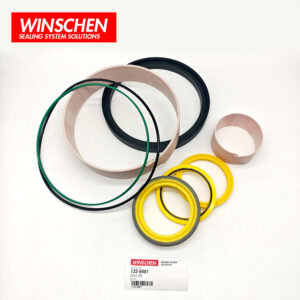 WINSCHEN 132-8481 hydraulic cylinder seal kit for Caterpillar, main overview with product label