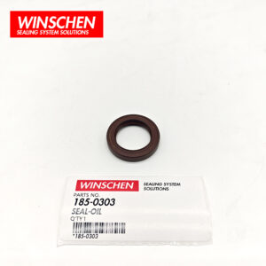 WINSCHEN 185-0303 lip type oil seal for Caterpillar, elevated front view